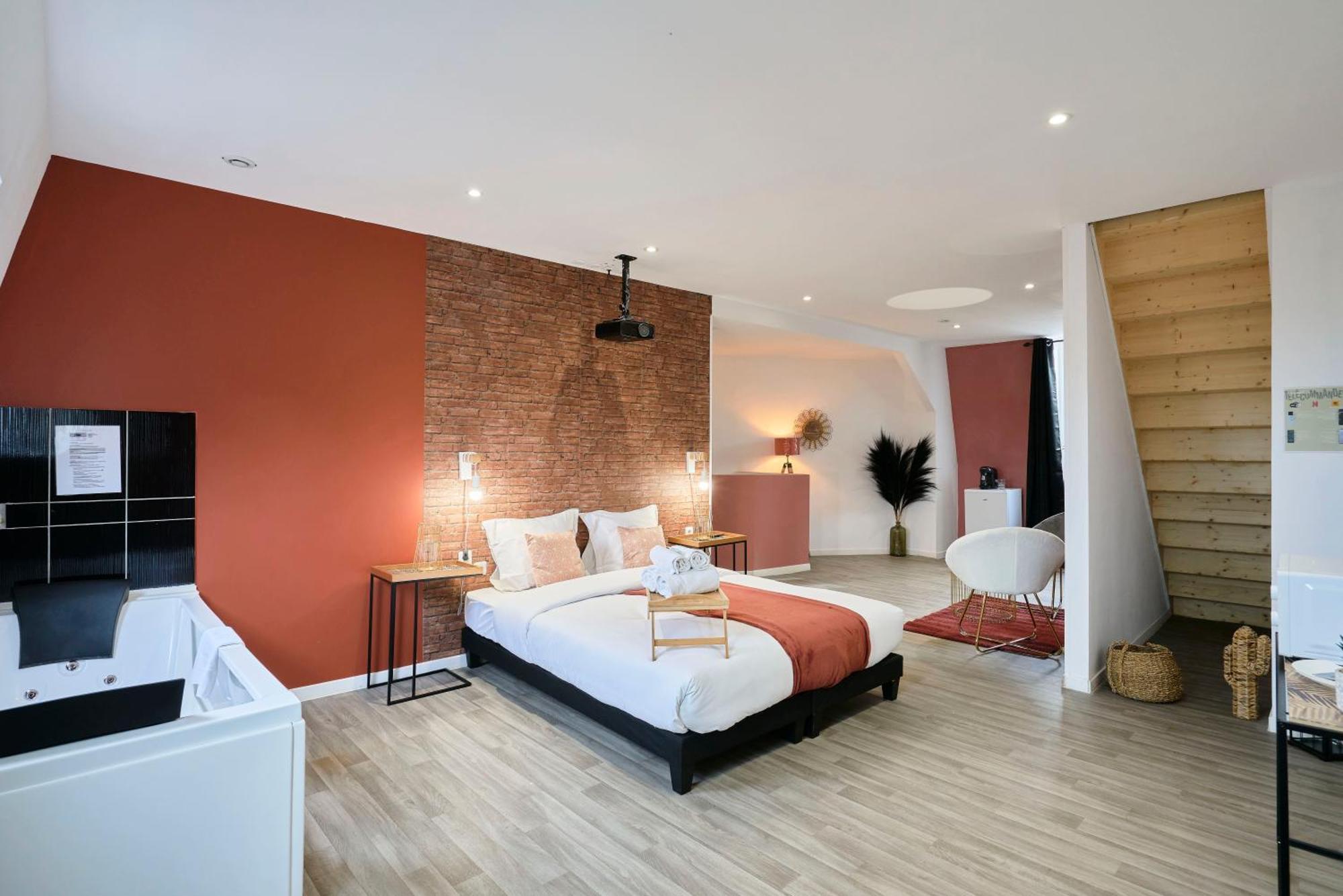 Ng Suitehome - Lille I Roubaix Centre I Grand Place - Balneo - Netflix - Wifi Exterior foto